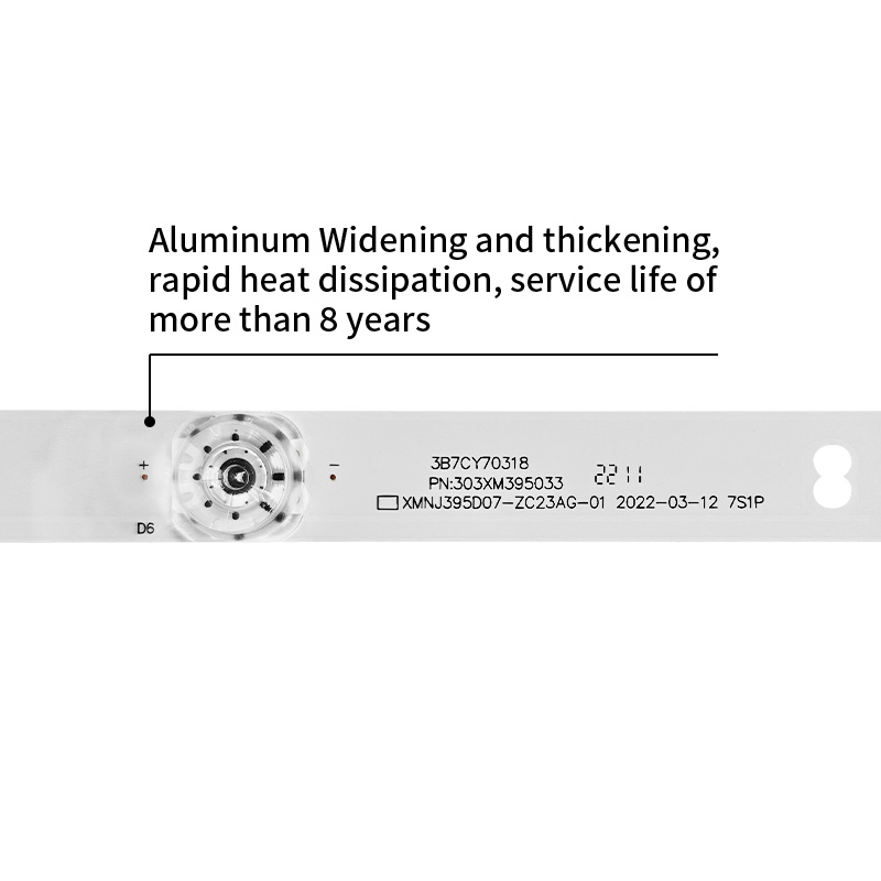 LED TV Backlight Strips XMNJ395D07-ZC23AG-01 PN:303XM395033 for panda 39F6A XMNJ395D07-ZC23AG-03E 303XM395