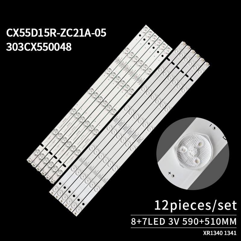 LED Backlight Strips CX55D15R-ZC21A-05 303CX550048 CX55D15L-ZC21A-05 303CX550047