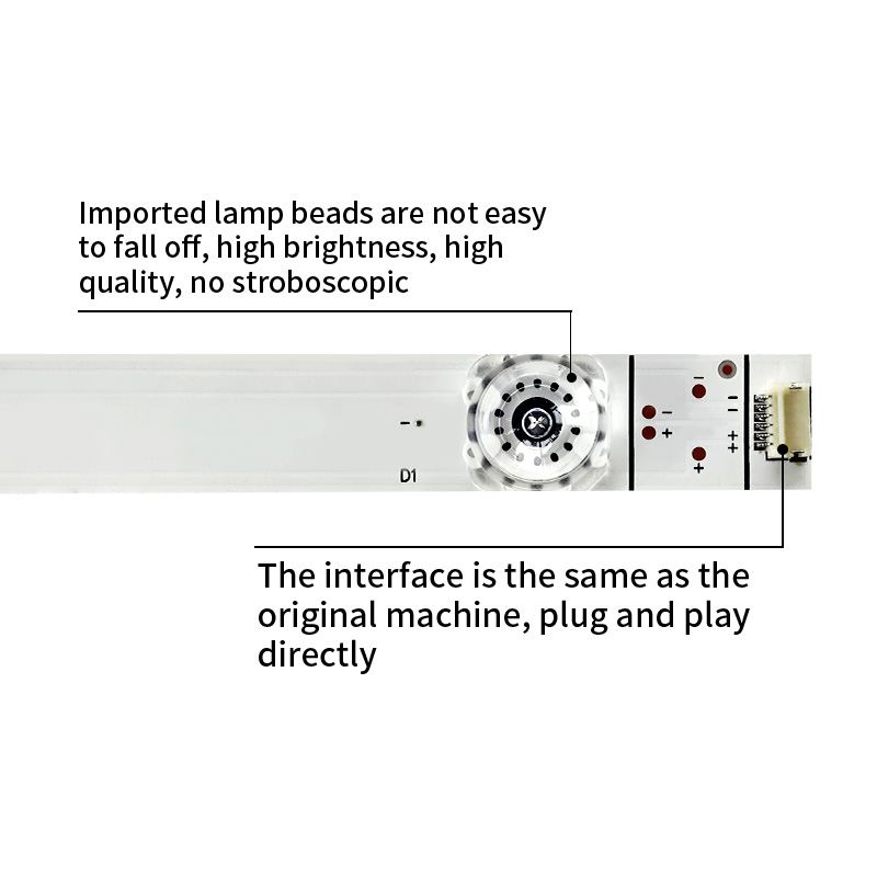 TV Backlight Strips L08BY158J22M1B9-B1 CRH-BK75S33030T1408870-REV1.5 I for 75D2003V2W4C1BX2-73015M HZ75E5A 75E3D TH-75FX520C