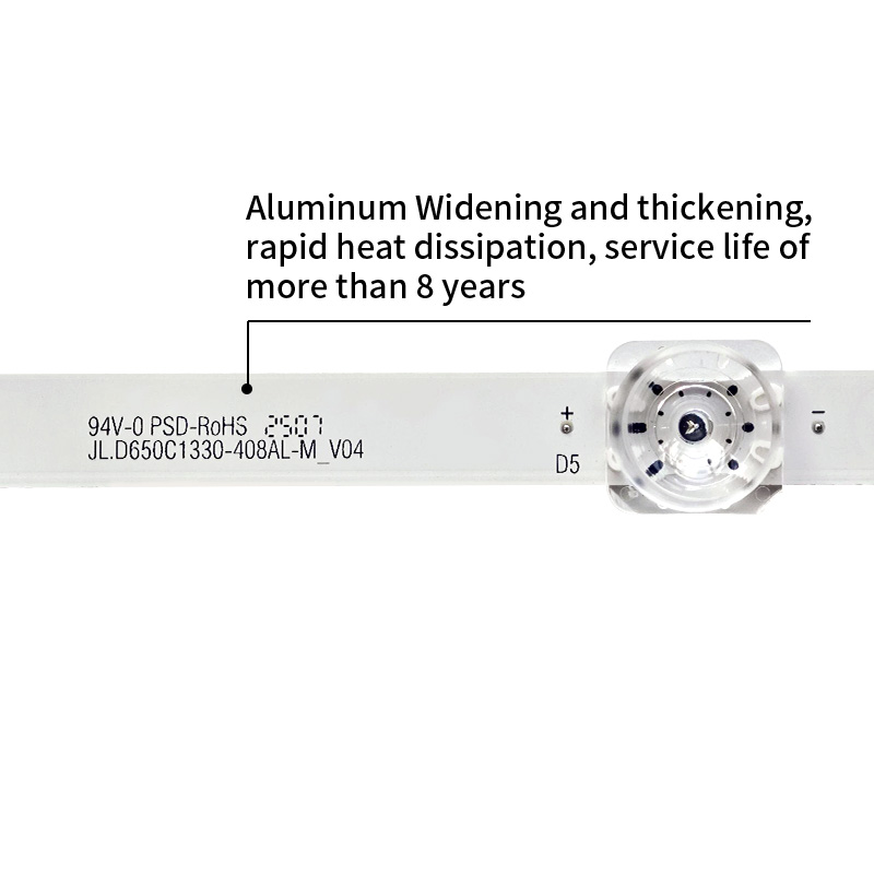 TV Backlight Bars JL.D650C1330-408AL-M_V04 JL.D650C1330-408AR-M_V04 for SAMSUNG UN65TU7000F