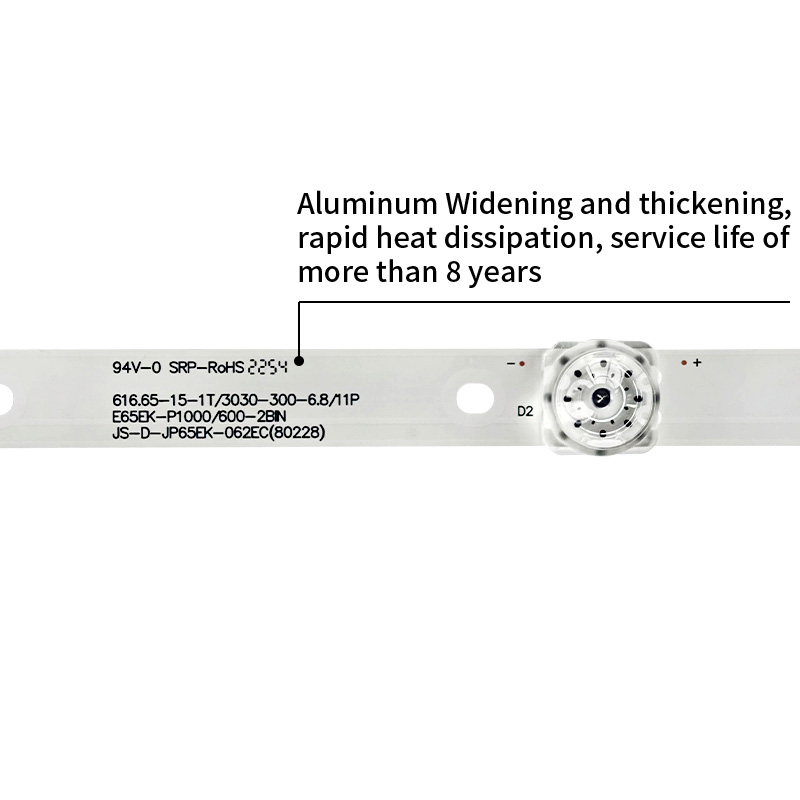 TV Backlight strips JS-D-JP65EK-062EC(80228) E65EK-P1000/600 for E65EK-P1000,E65EK-P600 ND55KS4000