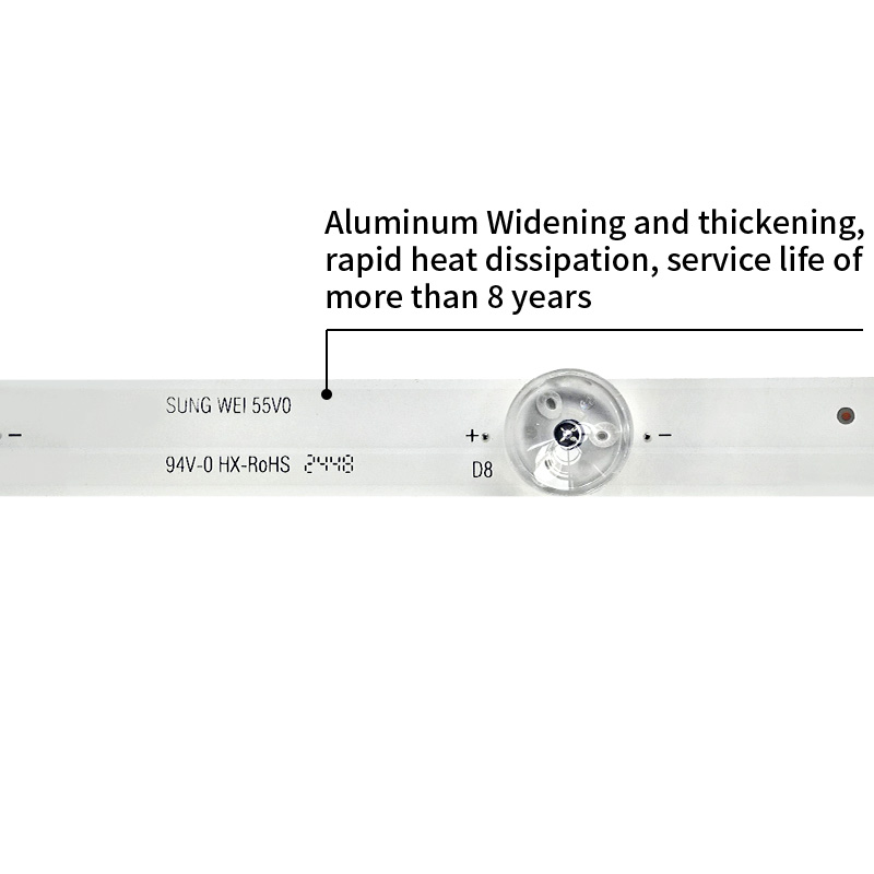 LED TV Backlight Bars SUNG WEI 55V0  400DLED_SLIM_REV01   A/C-TYPE for 40FA8500, 40UA9300