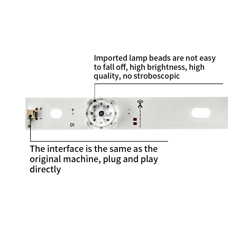 LED TV Backlight Strips universal7LED 3V 700*18（OD20）