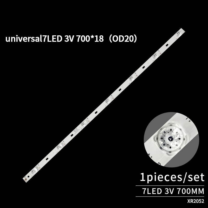 LED TV Backlight Strips universal7LED 3V 700*18（OD20）