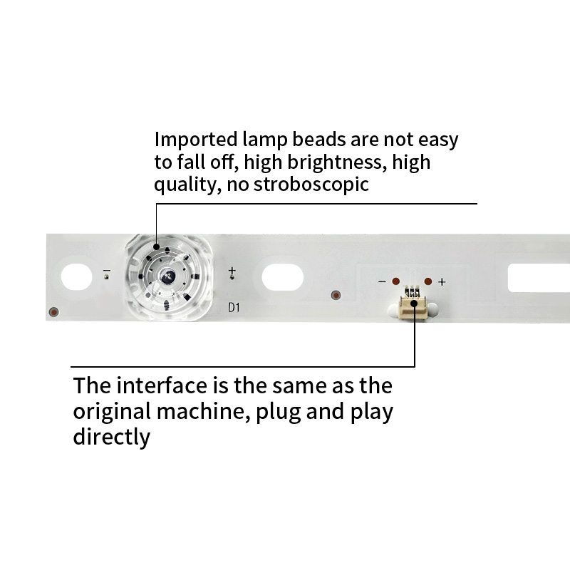 LED TV Backlight Strips MS-L1385 V2 YSL-L E479275 94V-0 for Lehua 65QHQJP