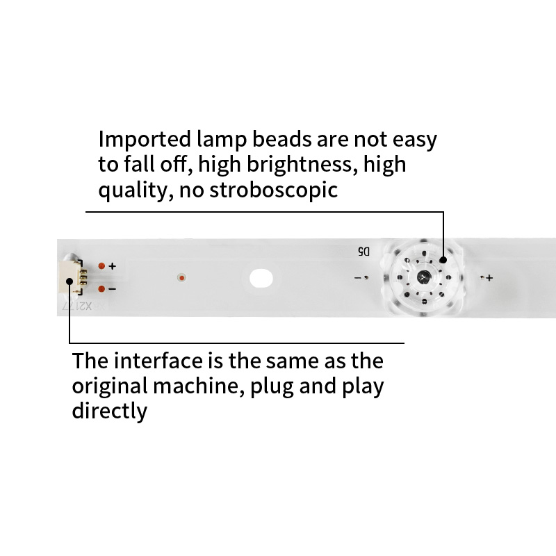 LED TV Backlight Strips HR-37A10-00181 .LD2RA2R0-C-K 4C-LB550T-HR8 CRH-AT55A3056CNREV1.0-75% I 4C-LB550T-ZC3 TCL3010055D05-ZC23AG-04 303TC550034 5S1P
