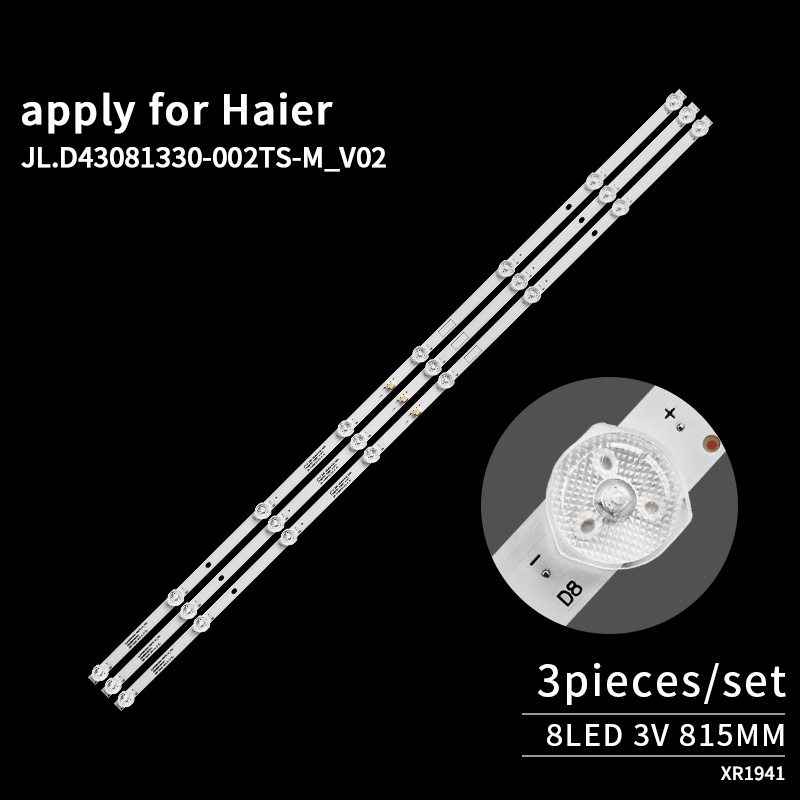 LED TV Backlight Strips JL.D43081330-002TS-M_V02 for Haier LE43C61