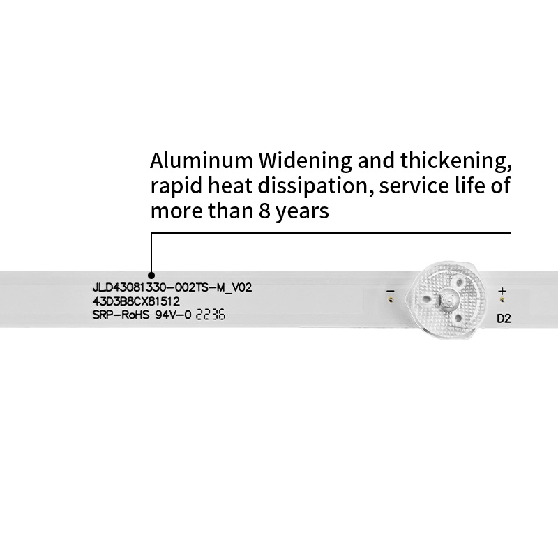 LED TV Backlight Strips JL.D43081330-002TS-M_V02 for Haier LE43C61