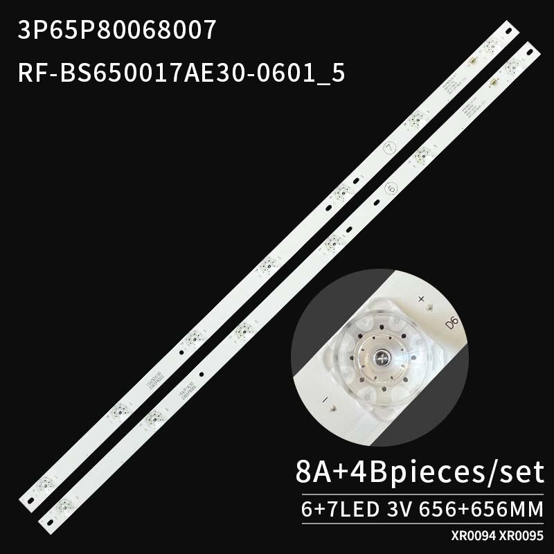 LED TV Backlight strips RF-BS650017AE30-0601 A1 3P65P8007-A0 for 65T86 K65E50