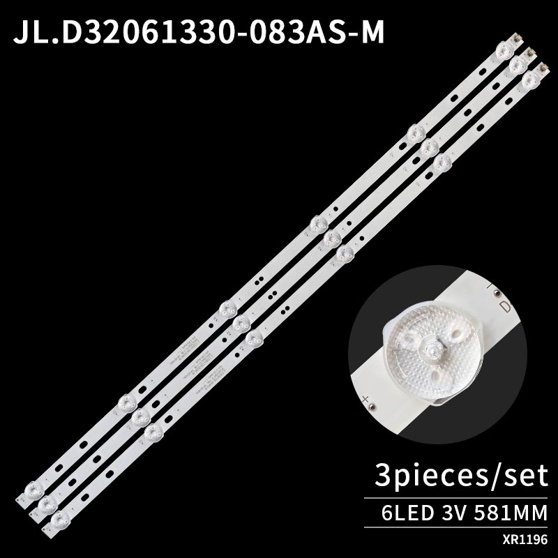 LED TV Backlight strips JL.D32061330-083AS-M 6LEE 58CM 3V for 32 inches